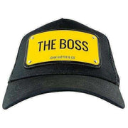 john-hatter-the-boss-rubber-trucker-cap---blackyellow-34452987
