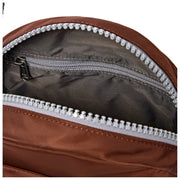 Roka Paddington Small Recycled Nylon Crossbody Bag - Rocky Road Brown