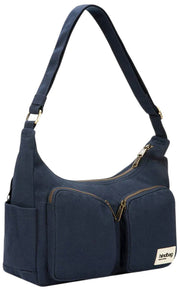 Hindbag Emile Multi Pocket Shoulder Bag - Navy Blue