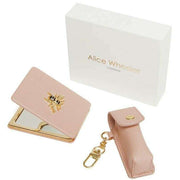 alice-wheeler-london-oblong-compact-mirror-and-lipstick-holder-gift-set---pink-34387992