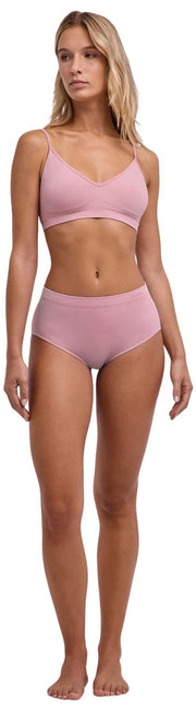 Falke Daily Naadloze Mid Taille Slip - Roze