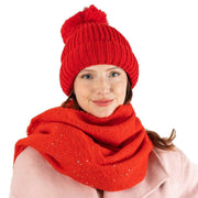 dents-ribbed-knit-bobble-hat---berry-red-34492969
