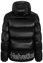 Helvetica Mountain Pioneers Pinto 2 Daunenjacke mit Kapuze – Schwarz