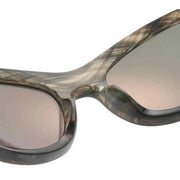 A.Kjaerbede Blast Sunglasses - Striped Horn Brown