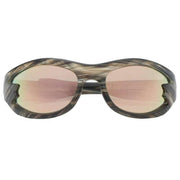 A.Kjaerbede Blast Sunglasses - Striped Horn Brown