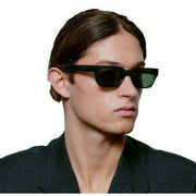 A.Kjaerbede Bror Sunglasses - Dark Green Transparent