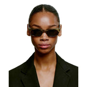 A.Kjaerbede Bror Sunglasses - Striped Horn Brown