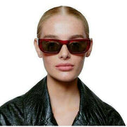 A.Kjaerbede Fame Sunglasses - Burgundy Transparent