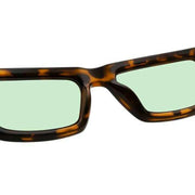 A.Kjaerbede Fame Sunglasses - Havana Brown/Green