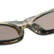 A.Kjaerbede Frida Sunglasses - Striped Horn Brown