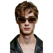 A.Kjaerbede Frida Sunglasses - Striped Horn Brown