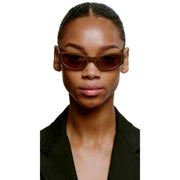 A.Kjaerbede Gust Sunglasses - Chocolate Brown