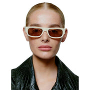 A.Kjaerbede Jean Sunglasses - Cream