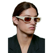 A.Kjaerbede Jean Sunglasses - Cream