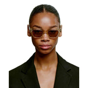 A.Kjaerbede Kaws Sunglasses - Ecru Transparent