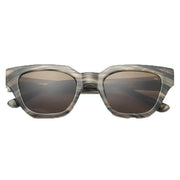 A.Kjaerbede Kaws Sunglasses - Striped Horn Brown