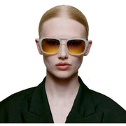 A.Kjaerbede Kaya Sunglasses - Cream Bone