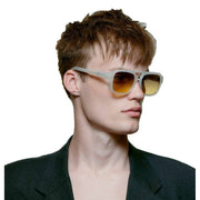 A.Kjaerbede Kaya Sunglasses - Cream Bone