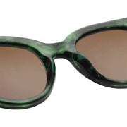 A.Kjaerbede Lilly Sunglasses - Green Marble Transparent