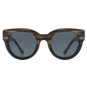A.Kjaerbede Lilly Sunglasses - Striped Horn/Black