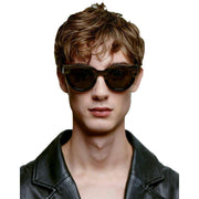 A.Kjaerbede Lilly Sunglasses - Striped Horn/Black
