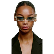 A.Kjaerbede Macy Sunglasses - Ecru Transparent