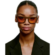 A.Kjaerbede Max Sunglasses - Chocolate Brown