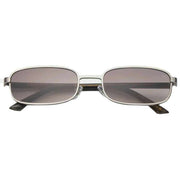 A.Kjaerbede Noah Sunglasses - Silver/Striped Horn Brown