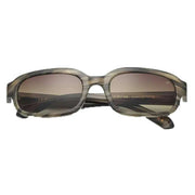 A.Kjaerbede Will Sunglasses - Striped Horn Brown