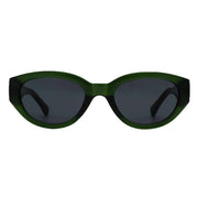 A.Kjaerbede Winnie Sunglasses - Dark Green Transparent