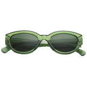 A.Kjaerbede Winnie Sunglasses - Light Olive Transparent