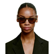 A.Kjaerbede Zan Sunglasses - Striped Horn Brown
