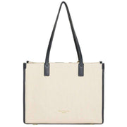 Alice Wheeler London Amalfi Stripe Tote Bag - Crem/Navy/Red