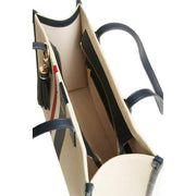 Alice Wheeler London Amalfi Stripe Tote Bag - Crem/Navy/Red