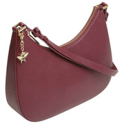 Alice Wheeler London Ascot Umhängetasche – Beerenrot