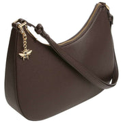 Alice Wheeler London Ascot Shoulder Bag - Chocolate Brown