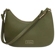 Alice Wheeler London Ascot Shoulder Bag - Olive Green
