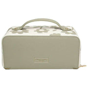 Alice Wheeler London Floral Train Case - Pistachio Green