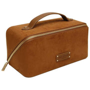 Alice Wheeler London Kensington Zugetui aus Wildleder – Fudge Tan