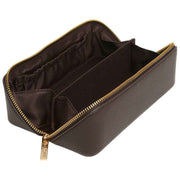 Alice Wheeler London Petite valise de luxe pour train – Marron chocolat