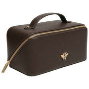 Alice Wheeler London Valise de Train de Luxe - Marron Chocolat