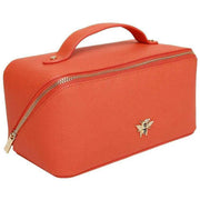 Alice Wheeler London Luxury Train Case - Orange