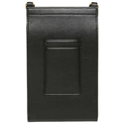 Alice Wheeler London Mini Bloomsbury Crossbody Bag - Black/Leopard