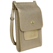 Alice Wheeler London Mini Bloomsbury Crossbody Bag - Bronze