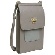 Alice Wheeler London Mini Bloomsbury Crossbody Bag - Slate Grey