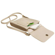 Alice Wheeler London Mini Bloomsbury Crossbody Bag - Stone Beige