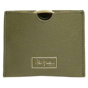 Alice Wheeler London Mirror and Pouch - Olive Green