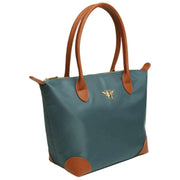 Sac fourre-tout moyen Alice Wheeler London Shoreditch - Bleu sarcelle
