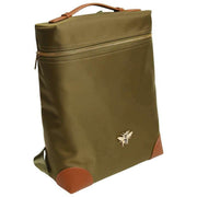Alice Wheeler London Shoreditch Primrose Lightweight Backpack - Olive Green