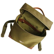 Alice Wheeler London Shoreditch Primrose Lightweight Backpack - Olive Green
